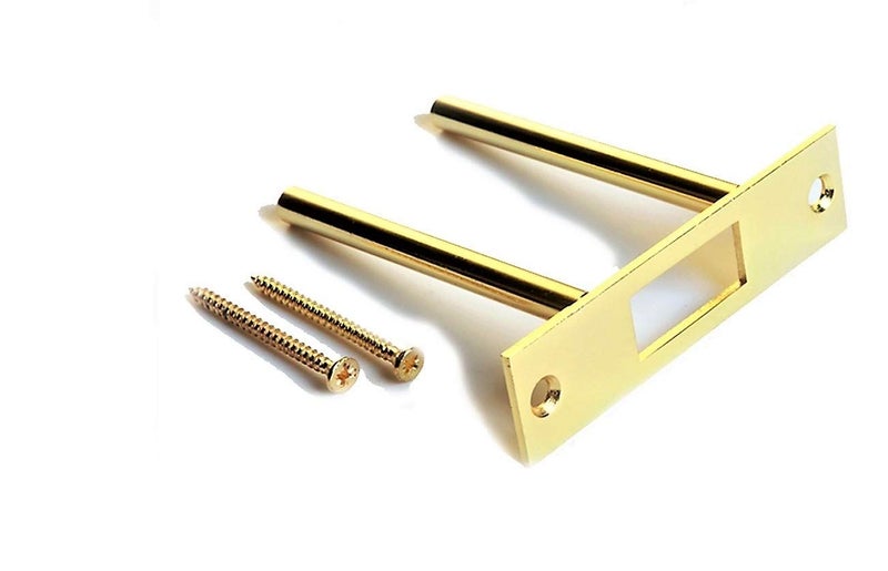 TUFF STRIKE Door Reinforcement Lock | Kick-Proof Deadbolt Strike Plate | Ultimate Home Security & Break-in Prevention | Strengthens Door Frame Against Forced Entry - Image 1